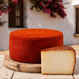 fromage de chèvre au paprika