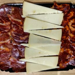 Coffret charcuterie iberique fromage manchego lomo chorizo