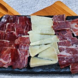 planche charcuterie iberique jambon fromage
