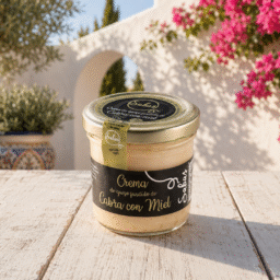 Crème de fromage de chèvre au miel