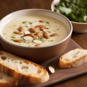 ajo blanco - recette soupe froide de ma grand mere