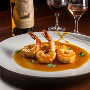 gambas au whisky - recette espagnole