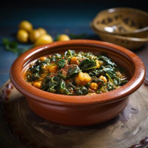 recette ragout pois chiches epinards espagnole