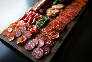 saucisson tranché