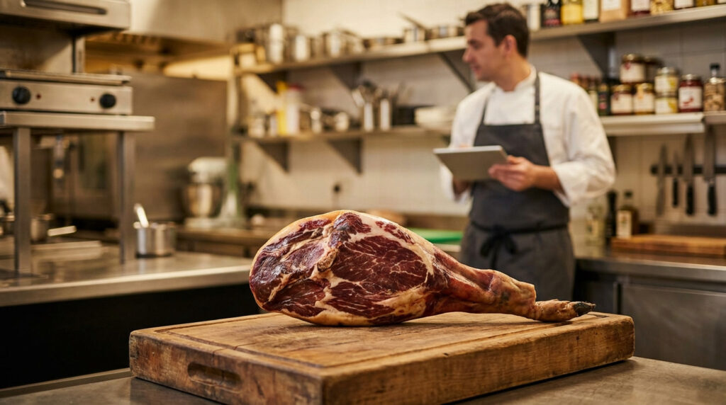 fournisseur jambon ibérique restaurant