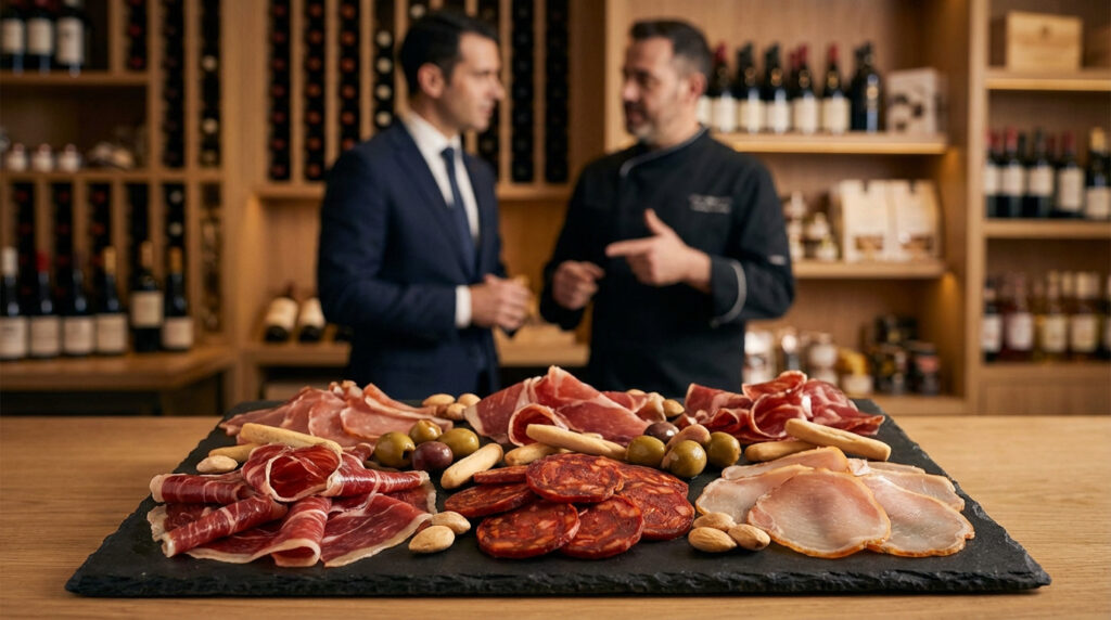 grossiste charcuterie espagnole