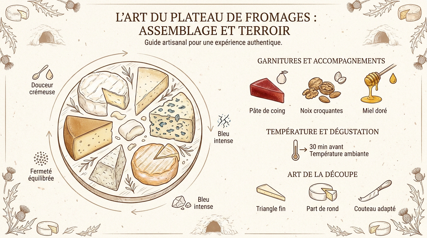 Guide du fromage espagnol pour un plateau parfait 4 Plateau de fromages espagnols avec Manchego, coing et noix